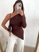 Blusa Assimétrica Feminina