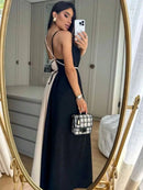 Vestido Elegante Tecido Duna