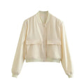 Jaqueta Cropped Vanessa M. de Mulher