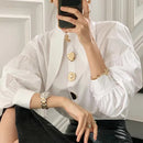 Camisa Manga Longa Diana M. de Mulher