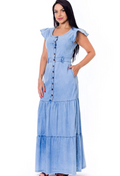Vestido Jeans Cecilia M. de Mulher