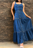 Vestido Jeans Esther M. de Mulher
