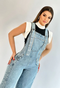 Macacão Jeans Juliana M. de Mulher