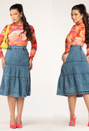 Saia Jeans Luana M. de Mulher