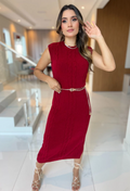Vestido de Tricô  Fernanda M. de Mulher
