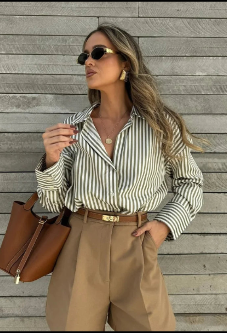 Camisa Manga Longa Cecilia M. de Mulher