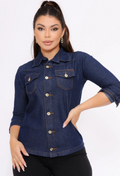 Camisa Jeans Sabrina M. de Mulher