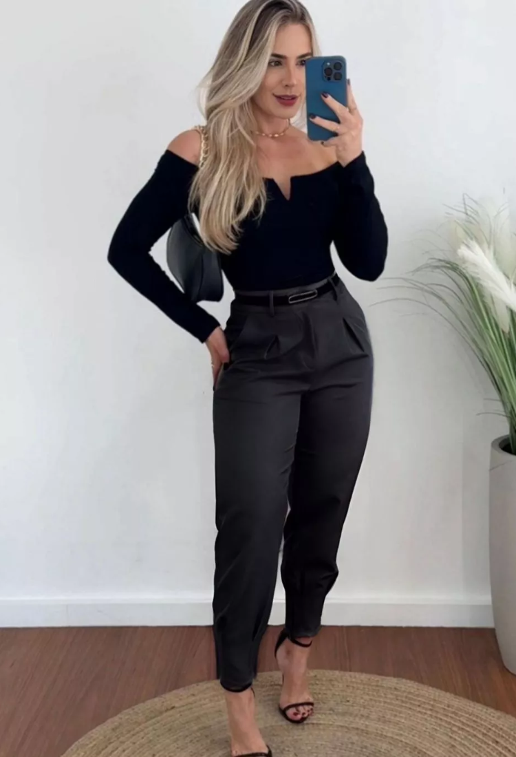 Calça Alfaiataria Alessandra M. de Mulher