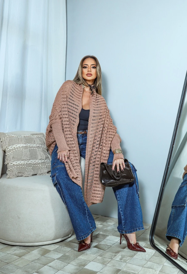 Kimono Tricot Diandra M. de Mulher