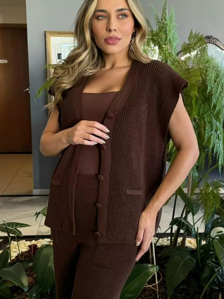 Conjunto Tricot Ponto Fang