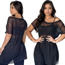 Blusa Tule Fitness Respirável