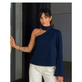 Blusa Feminina Assimétrica