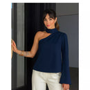 Blusa Feminina Assimétrica
