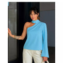 Blusa Feminina Assimétrica
