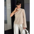 Blusa Feminina Assimétrica
