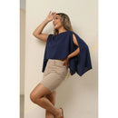 Blusa Bata Feminina Luxo