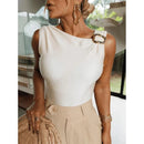 Blusa Ombro a Ombro Feminina
