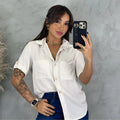 Camisa Feminina Listrada