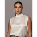 Camisa Feminina Cetim Premium