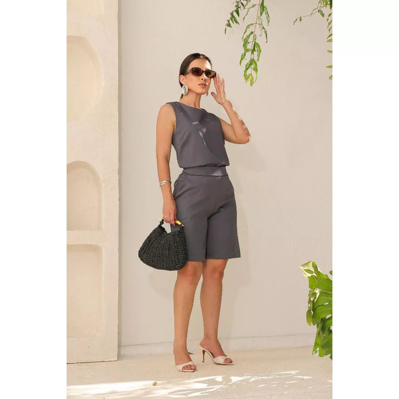 Conjunto Alfaiataria Feminino Casual