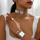 Conjunto Luxo Martelado Feminino