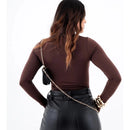 Blusa Manga Longa Dedeira