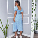 Vestido Mídi Floral Romântico
