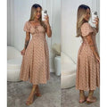 Vestido Mídi Floral Romântico
