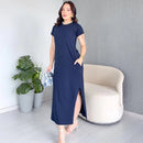 Vestido de Algodão com Bolsos