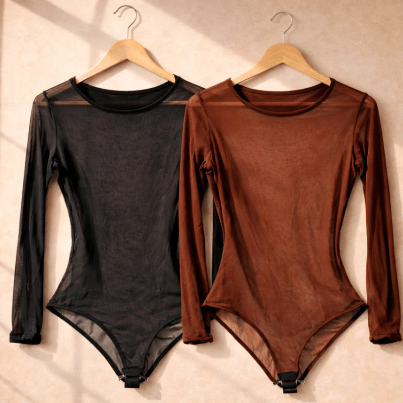 Kit 2 Body Tule Feminino