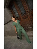 Conjunto Tricot Feminino Elegante