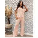 Conjunto Tricot Feminino Elegante