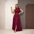 Vestido Longo Feminino Luxo