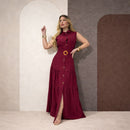 Vestido Longo Feminino Luxo